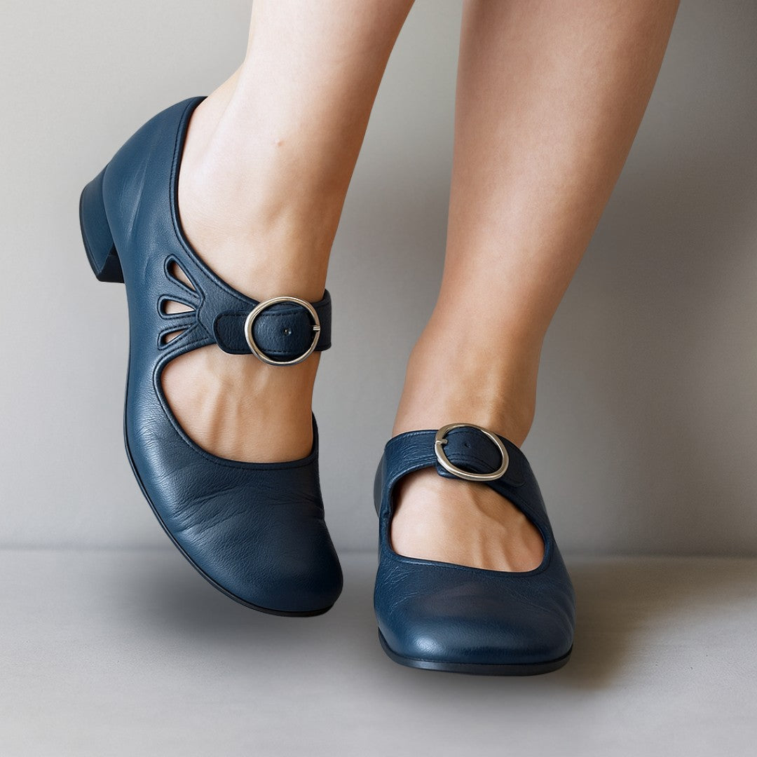 Women's Mary Jane Block Heel Shoes
