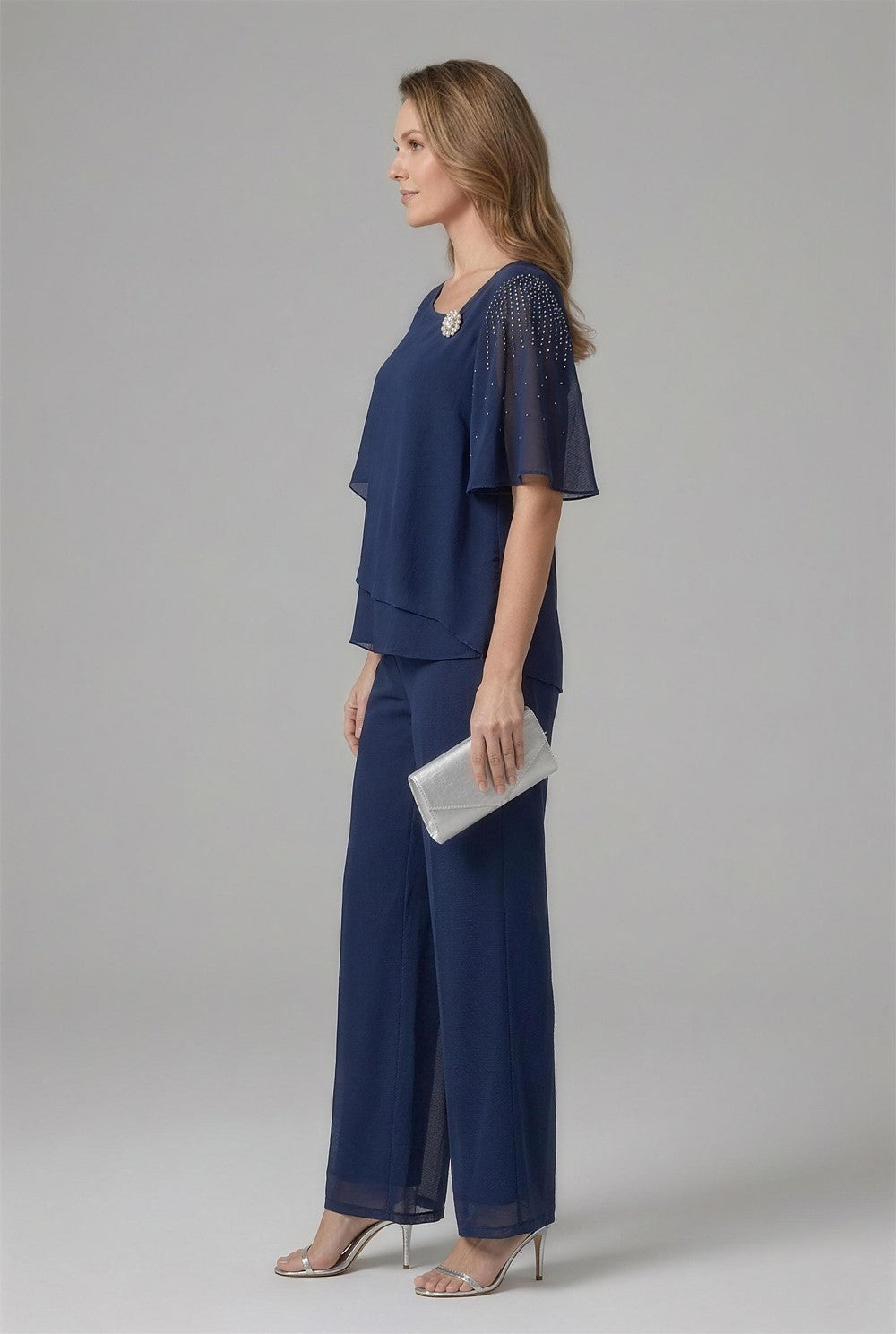 Women's Two Piece Top and Pants Set