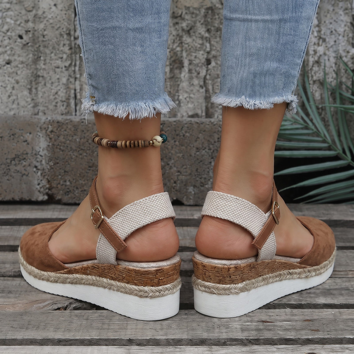 Women's Mary Jane Espadrille Wedges