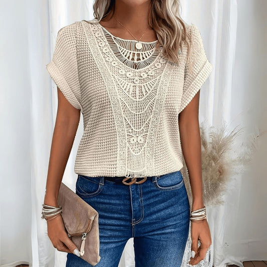 Women's Crochet Lace Top