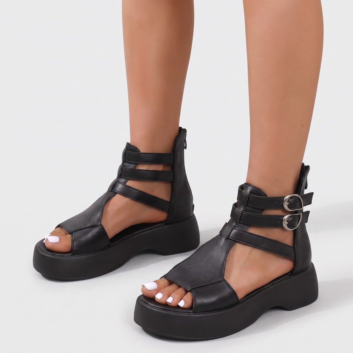 Women's Chunky Platform Gladiator Sandals