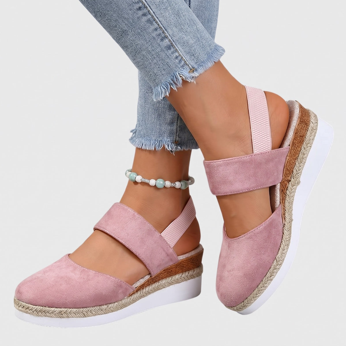 Women's Closed Toe Wedge Sandals
