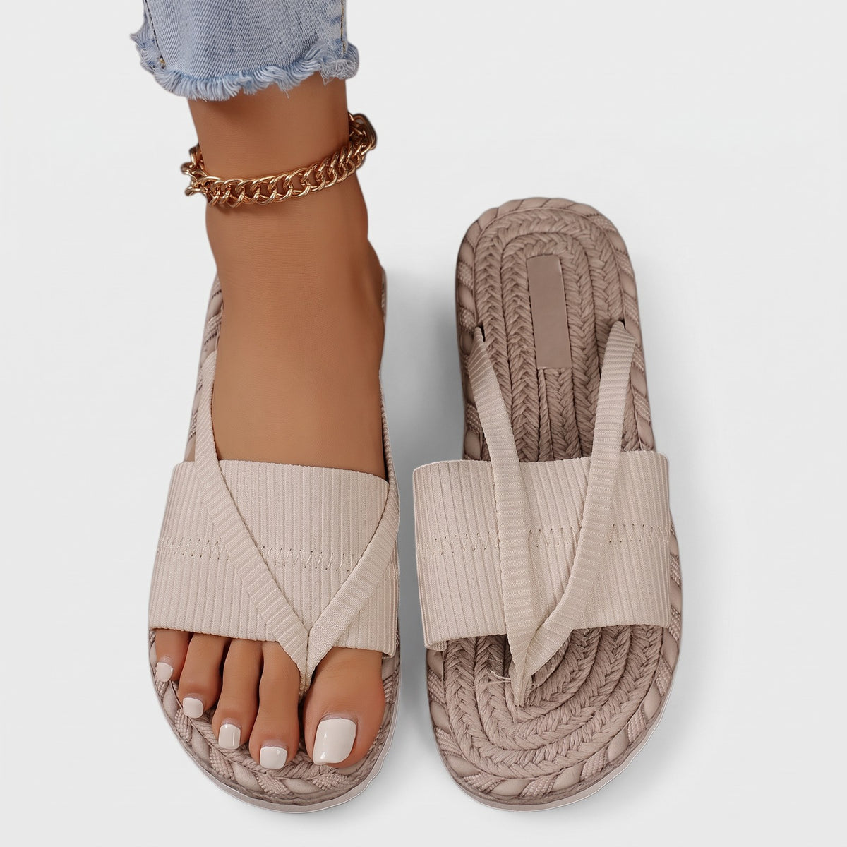 Women's Flat Espadrille Sandals