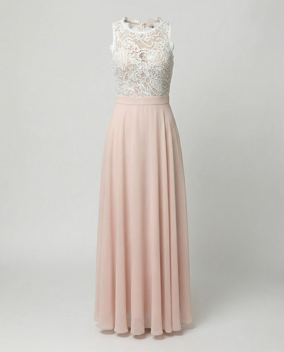 Women's Lace Chiffon Maxi Formal Dress