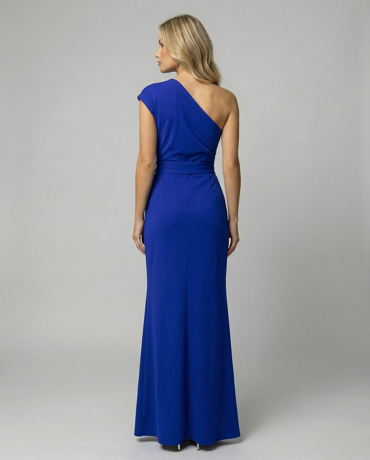 Women's Crepe Wrap Skirt Formal Dress