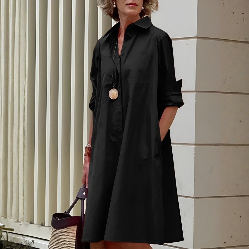 Women's Oversized Shirt Dress
