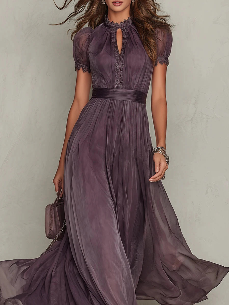 Chiffon Abendkleid Amélie