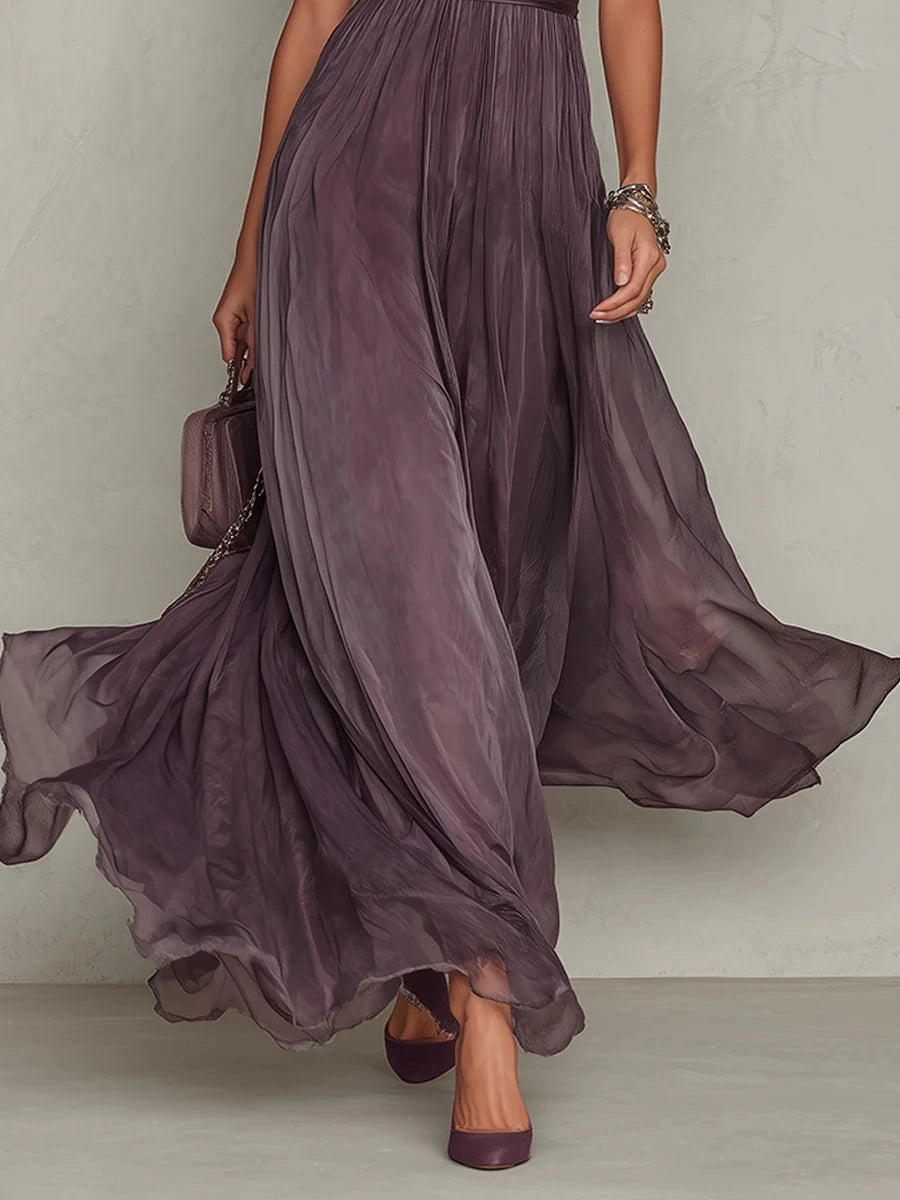 Chiffon Abendkleid Amélie