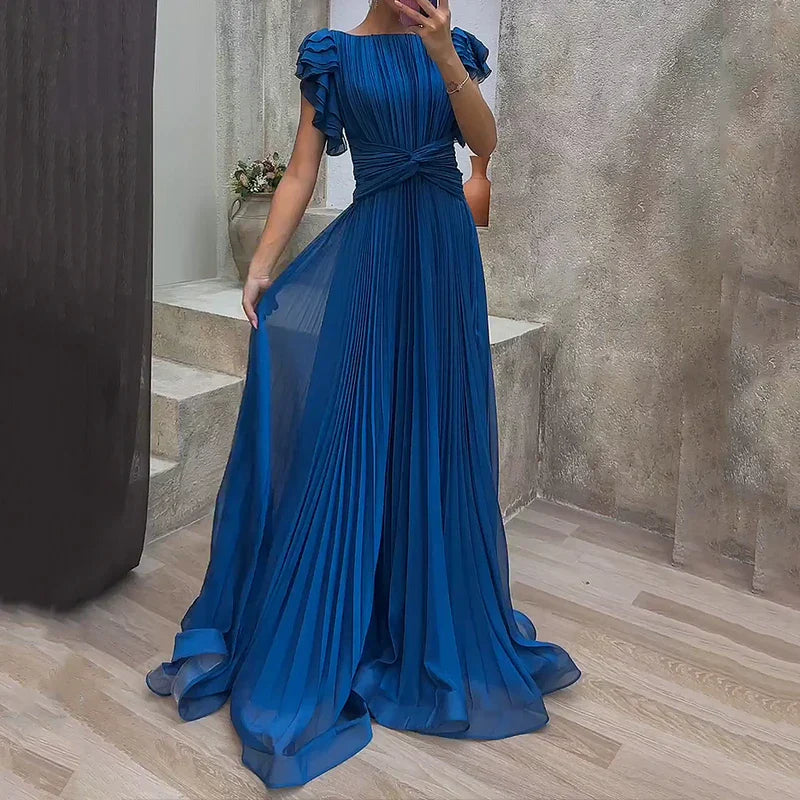 Elegantes Plissée-Abendkleid für Damen