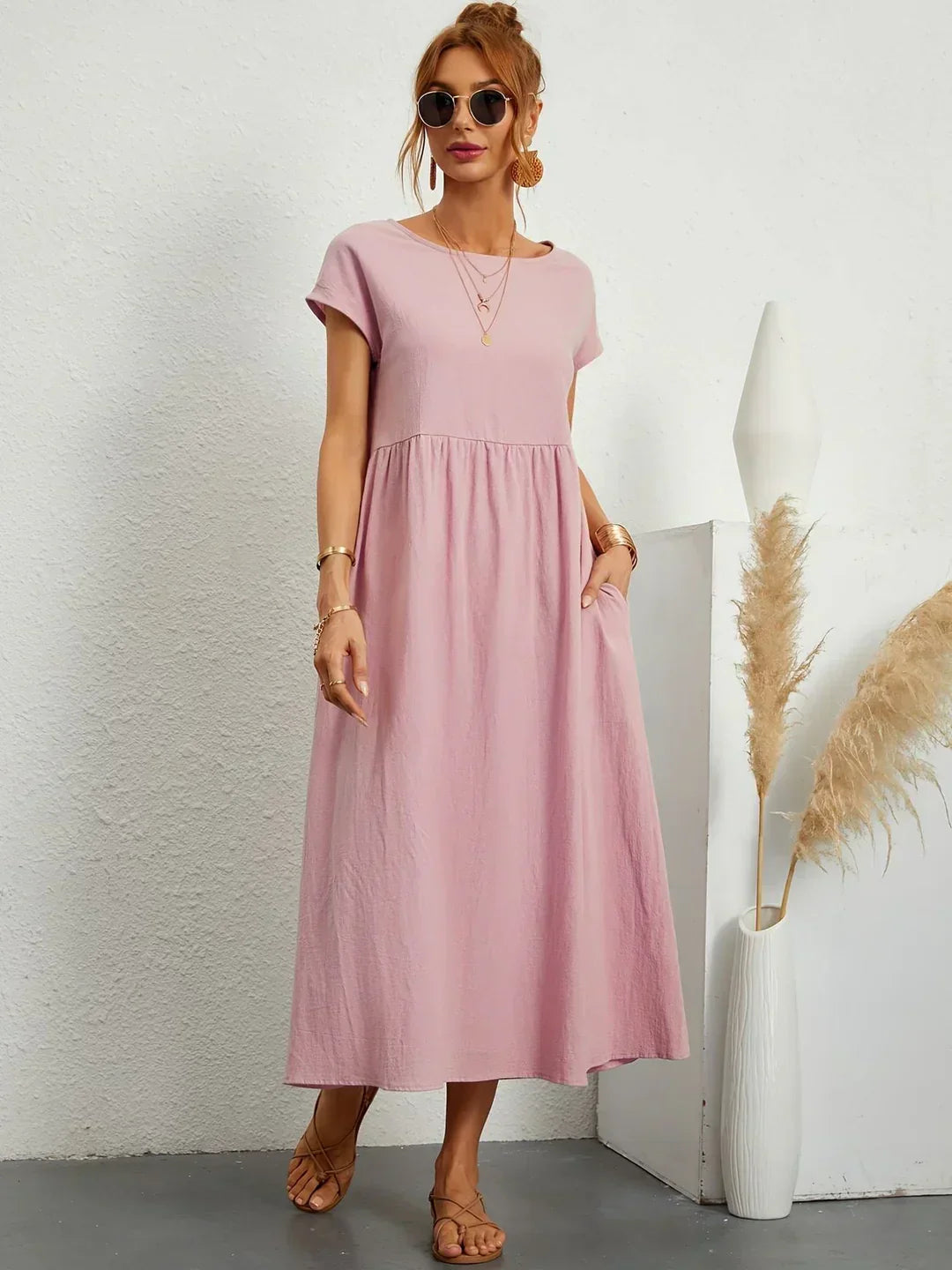 Elegantes Alltagskleid mit zeitlosem Design für Damen