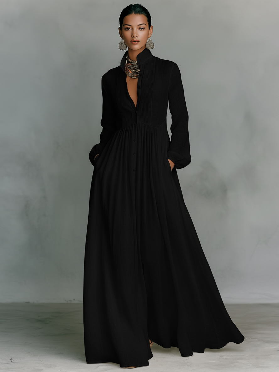 Elegantes Flow-Kleid mit fließender Silhouette