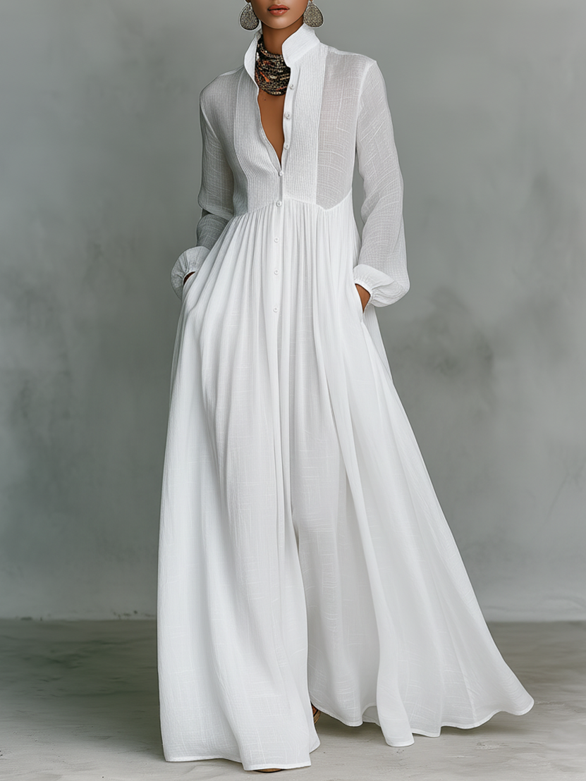 Elegantes Flow-Kleid mit fließender Silhouette