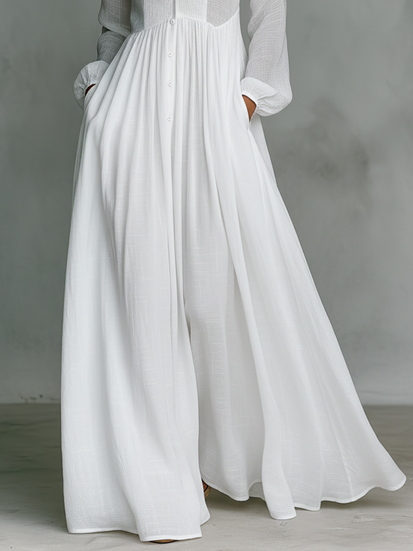 Elegantes Flow-Kleid mit fließender Silhouette