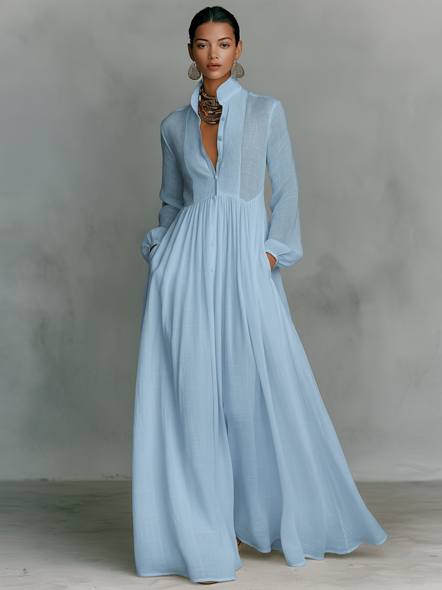 Elegantes Flow-Kleid mit fließender Silhouette