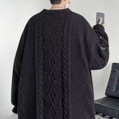 Felix | Lässiger Oversize-Herrenpullover Für Maximalen Komfort