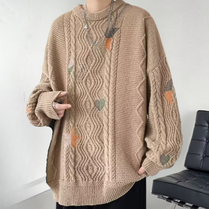 Felix | Lässiger Oversize-Herrenpullover Für Maximalen Komfort