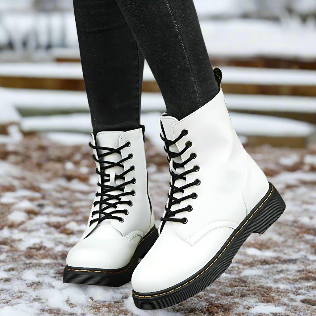 Marah | Stilvolle Und Bequeme Winterstiefel Im Martin-Stil