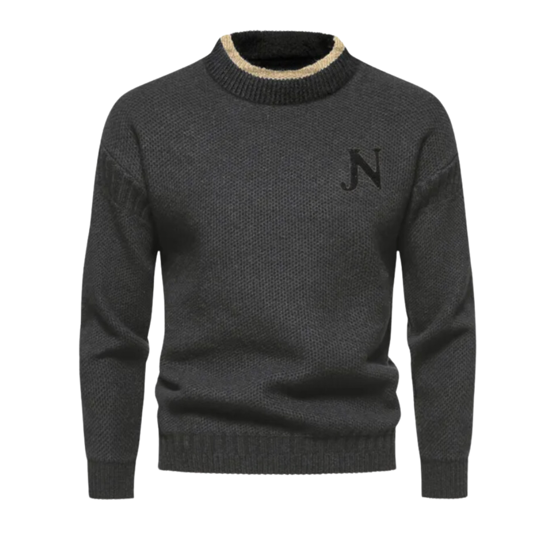 Nathan | Klassischer Herrenstrickpullover Aus Hochwertiger Wolle