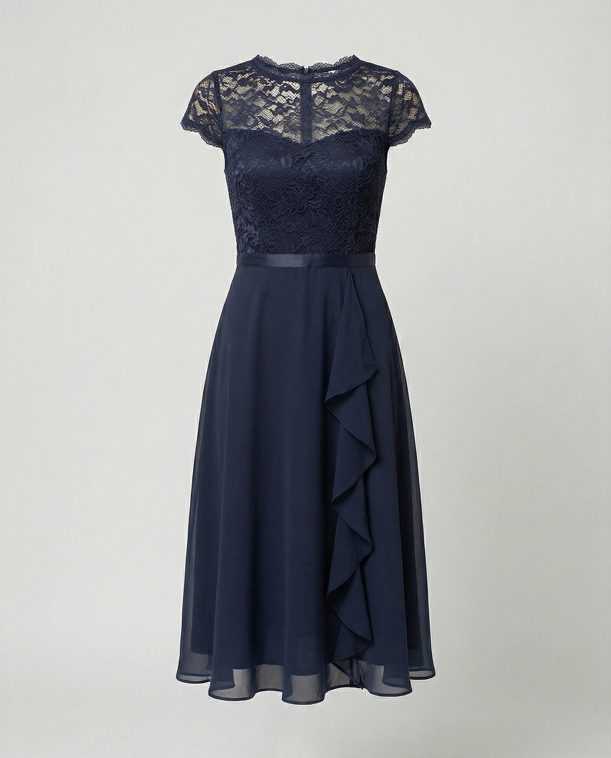Women's Ruffle Cascade Races Dress