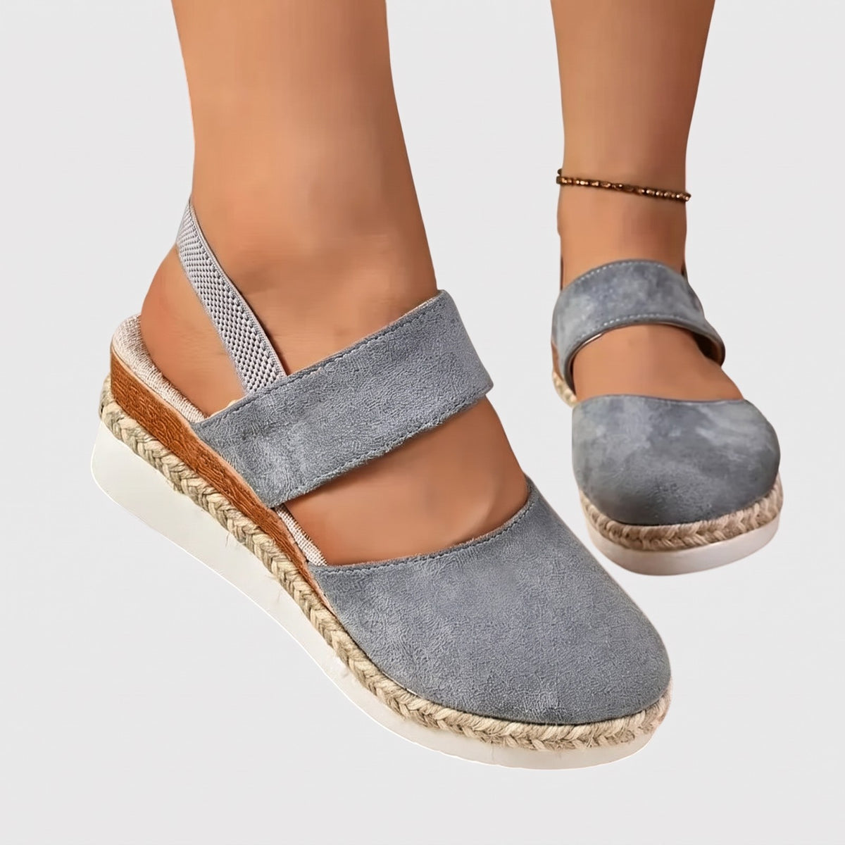Women's Closed Toe Wedge Sandals