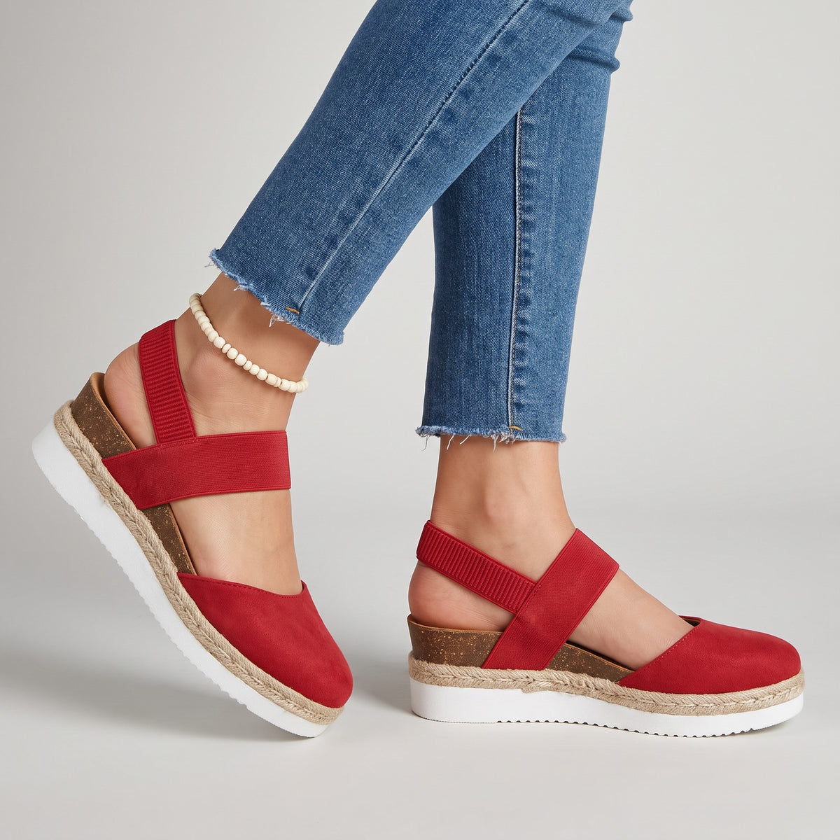 Women's Closed Toe Wedge Sandals
