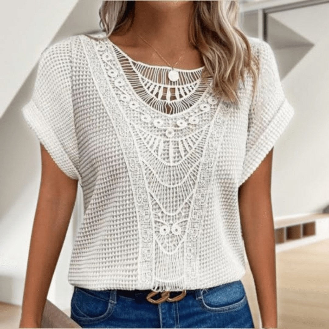 Women's Crochet Lace Top