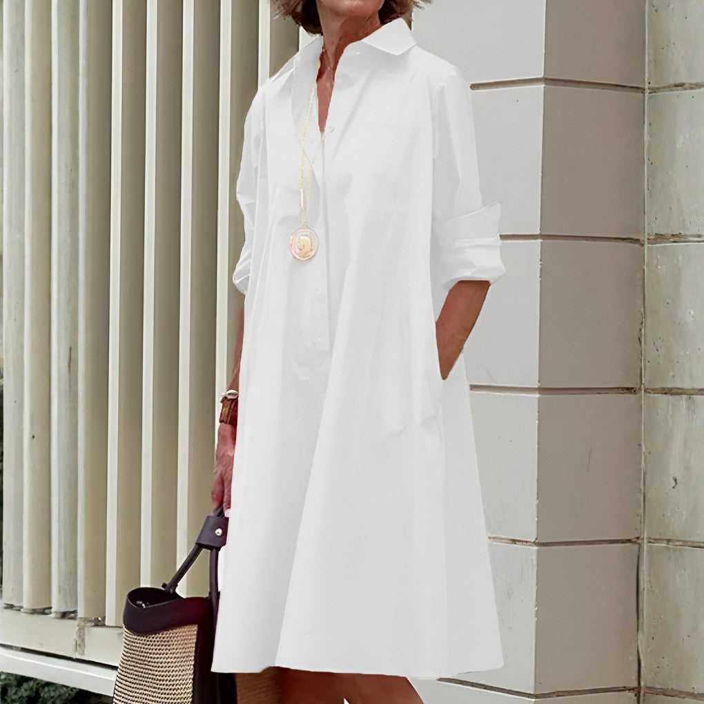 Women's Oversized Shirt Dress