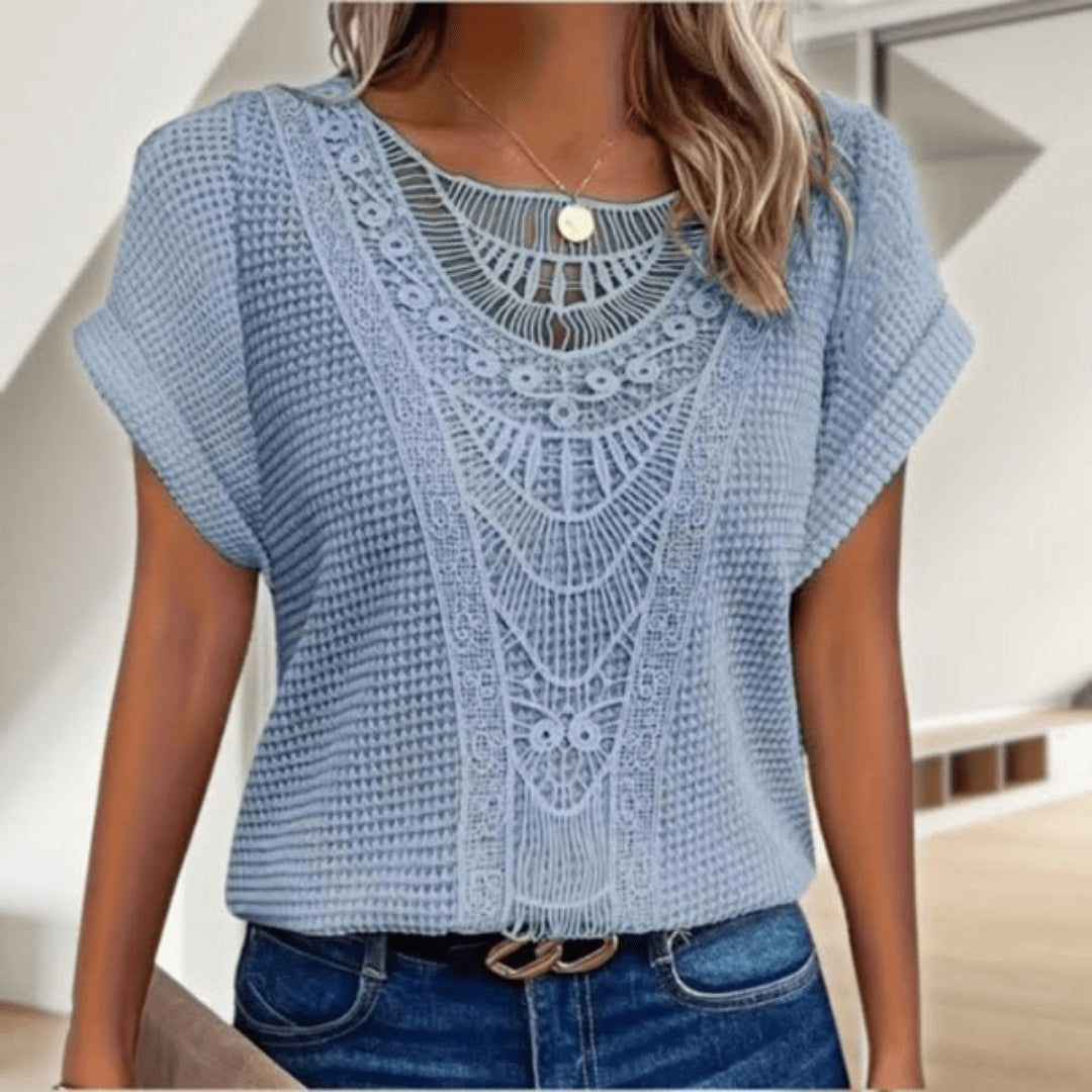 Women's Crochet Lace Top