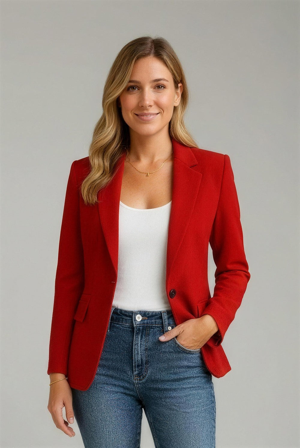 Women's Tailored Work Blazer