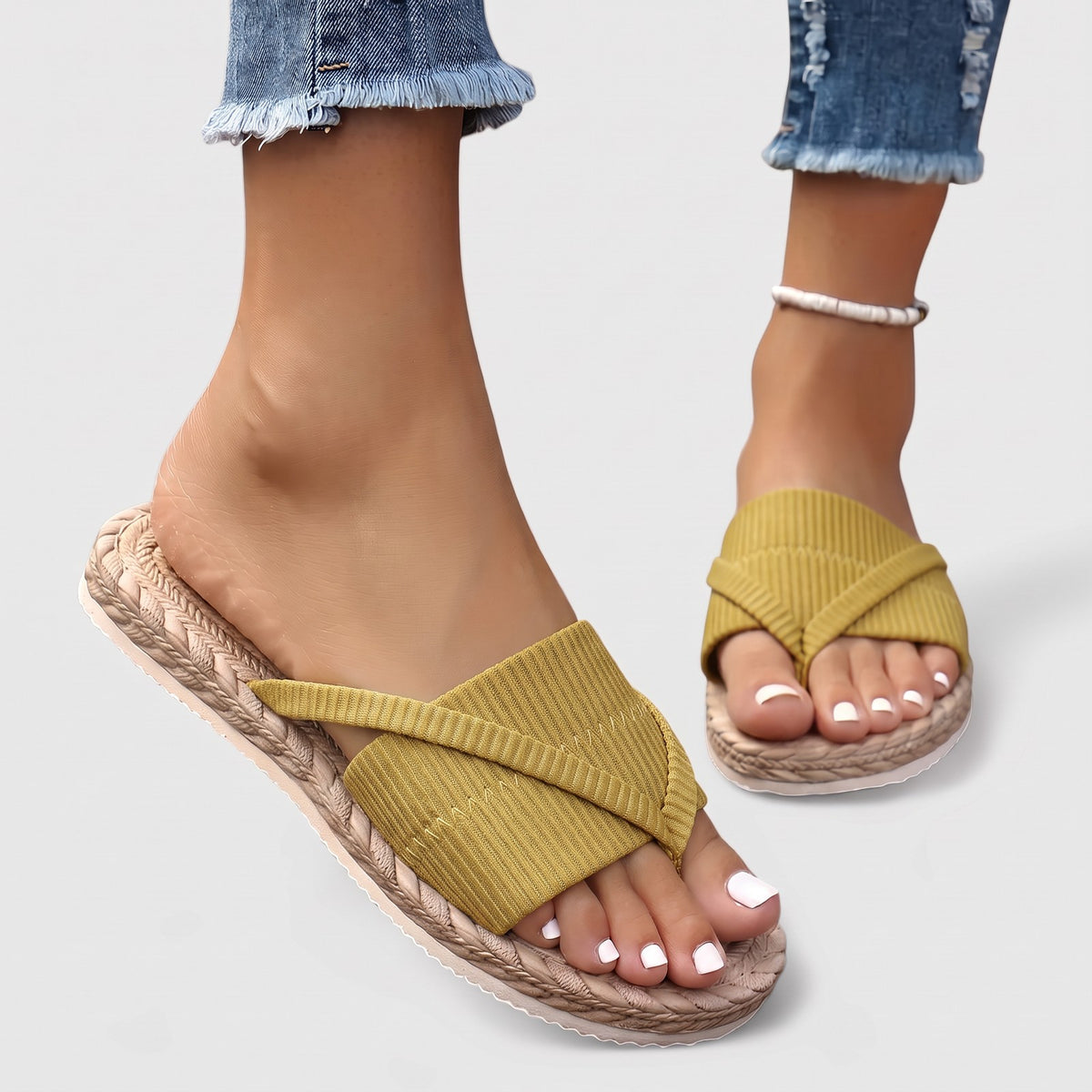 Women's Flat Espadrille Sandals