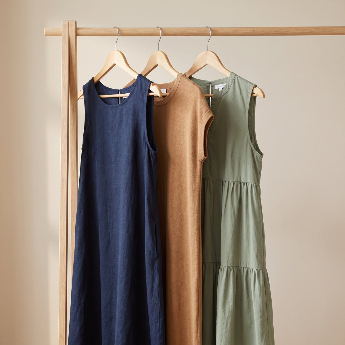 Sophie Mode dresses on a rail